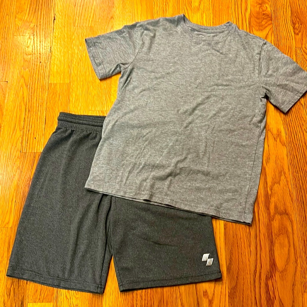 Cotton Tee and Athletic Short Set